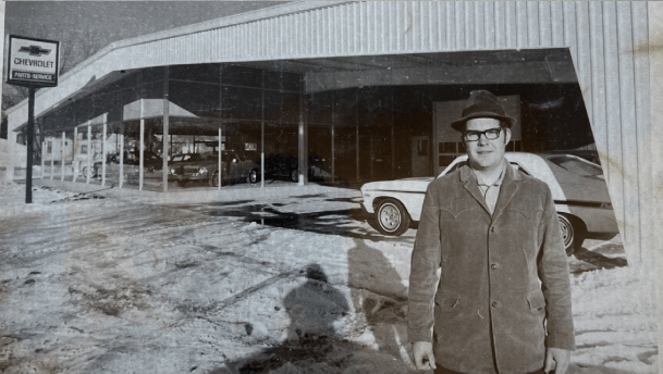 Old Photograph of House Auto Group in Red Wing MN