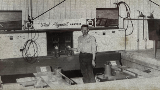 Old Photograph of House Auto Group in Red Wing MN